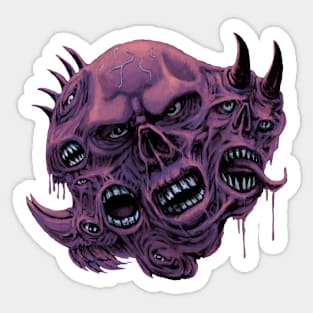 Zombie Mutant Morph Monster Flesh Sticker